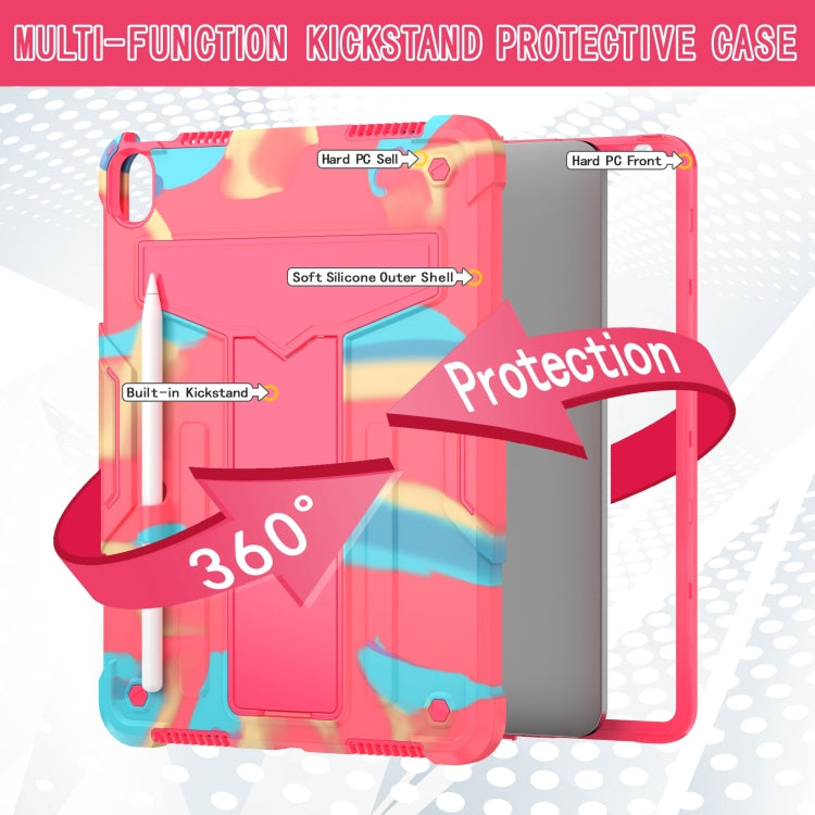 T Holder Robot Silicone Hybrid PC Tablet Case, For iPad Air 11 2026 / 2025 /  2024, For iPad Pro 11 2025 / 2024