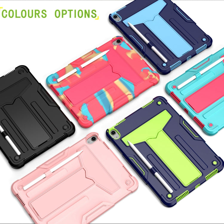 T Holder Robot Silicone Hybrid PC Tablet Case, For iPad Air 11 2026 / 2025 /  2024, For iPad Pro 11 2025 / 2024