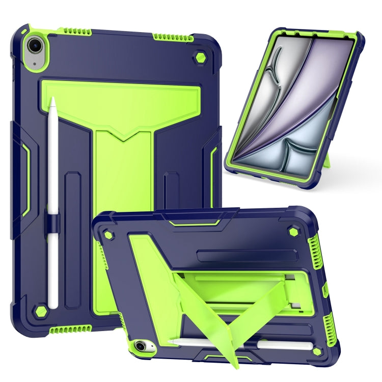 T Holder Robot Silicone Hybrid PC Tablet Case, For iPad Air 11 2026 / 2025 /  2024, For iPad Pro 11 2025 / 2024