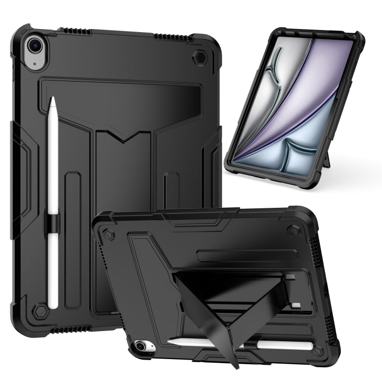 T Holder Robot Silicone Hybrid PC Tablet Case, For iPad Air 11 2026 / 2025 /  2024, For iPad Pro 11 2025 / 2024