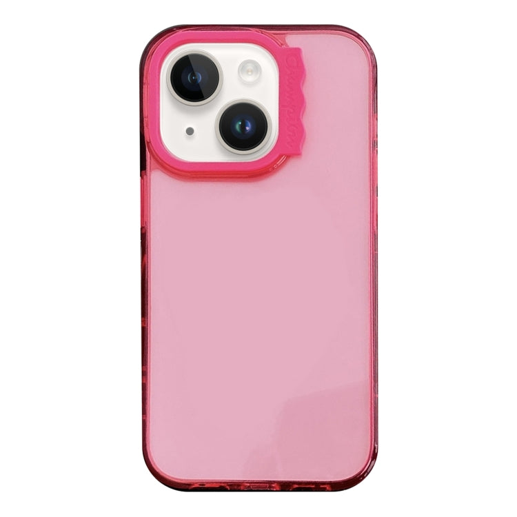Colorful Wavy Circle PC Hybrid TPU Phone Case, For iPhone 15 Pro Max, For iPhone 15 Pro, For iPhone 15