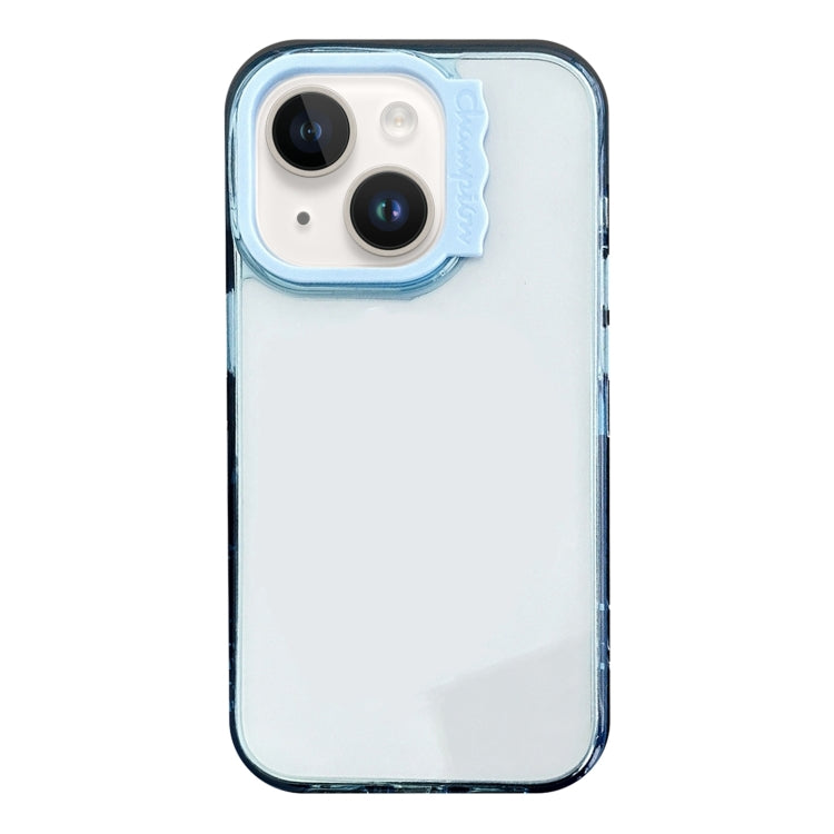 Colorful Wavy Circle PC Hybrid TPU Phone Case, For iPhone 15 Pro Max, For iPhone 15 Pro, For iPhone 15