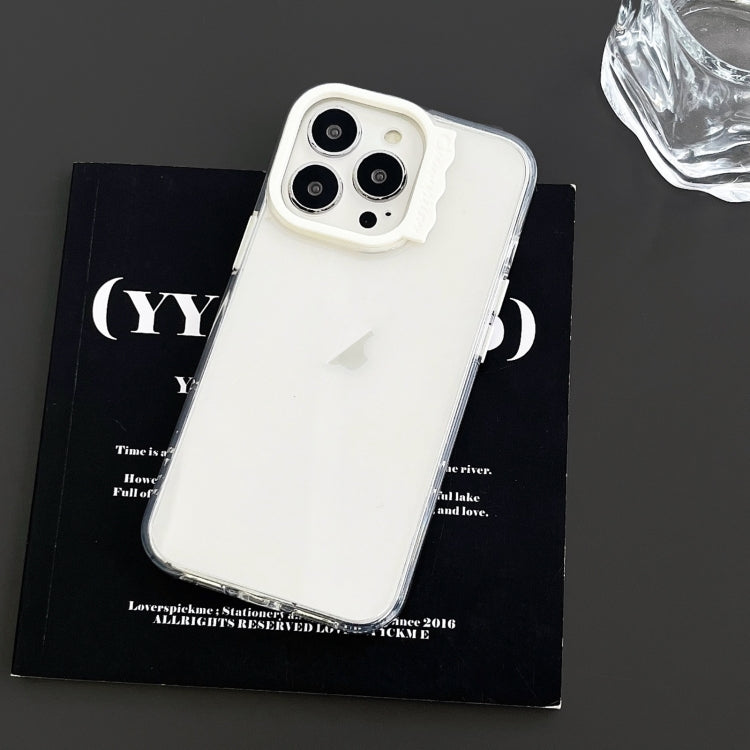 Colorful Wavy Circle PC Hybrid TPU Phone Case, For iPhone 15 Pro Max, For iPhone 15 Pro, For iPhone 15