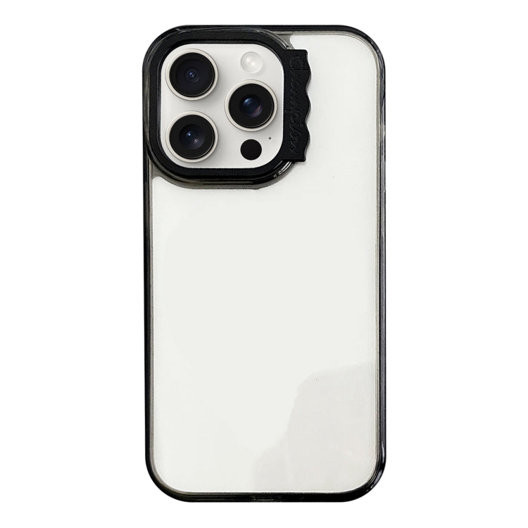Colorful Wavy Circle PC Hybrid TPU Phone Case, For iPhone 15 Pro Max, For iPhone 15 Pro, For iPhone 15