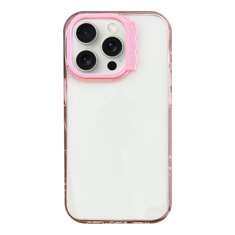 Colorful Wavy Circle PC Hybrid TPU Phone Case, For iPhone 15 Pro Max, For iPhone 15 Pro, For iPhone 15
