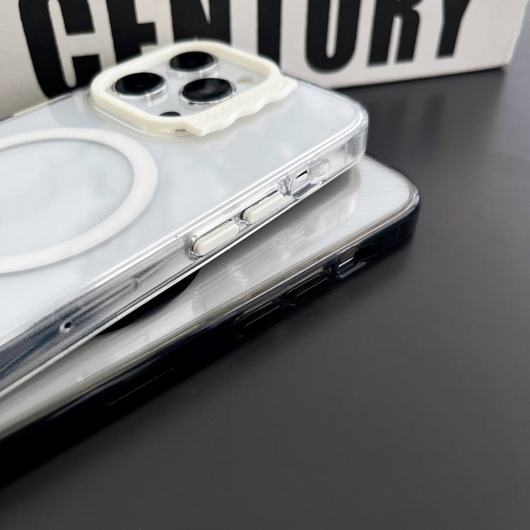 MagSafe Colorful Wavy Circle PC Hybrid TPU Phone Case, For iPhone 14 Pro, For iPhone 14 Pro Max, For iPhone 13 Pro Max, For iPhone 13 Pro