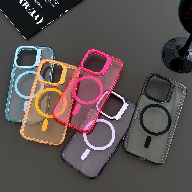 MagSafe Colorful Wavy Circle PC Hybrid TPU Phone Case, For iPhone 15 Pro Max, For iPhone 15 Pro, For iPhone 15, For iPhone 14