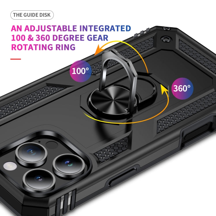 Shockproof TPU Hybrid PC Phone Case with Holder, For iPhone 16 Pro Max, For iPhone 16 Pro, For iPhone 16 Plus