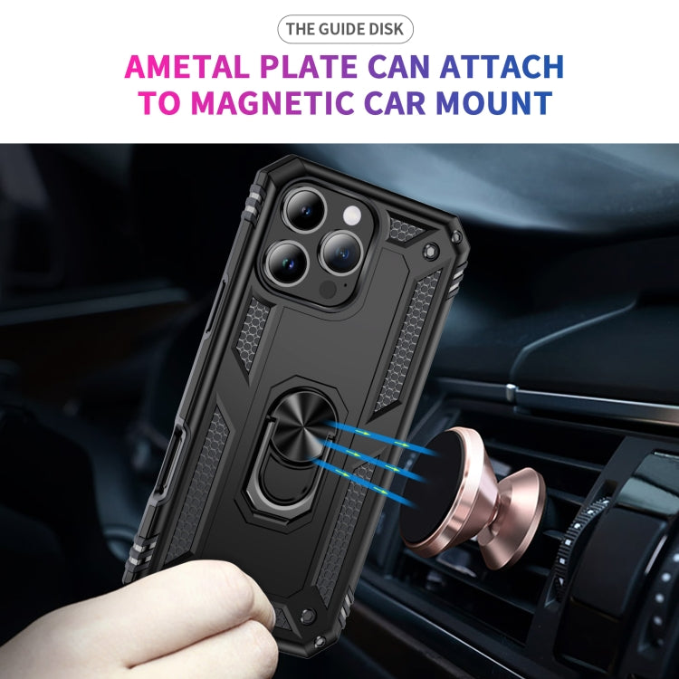 Shockproof TPU Hybrid PC Phone Case with Holder, For iPhone 16 Pro Max, For iPhone 16 Pro, For iPhone 16 Plus