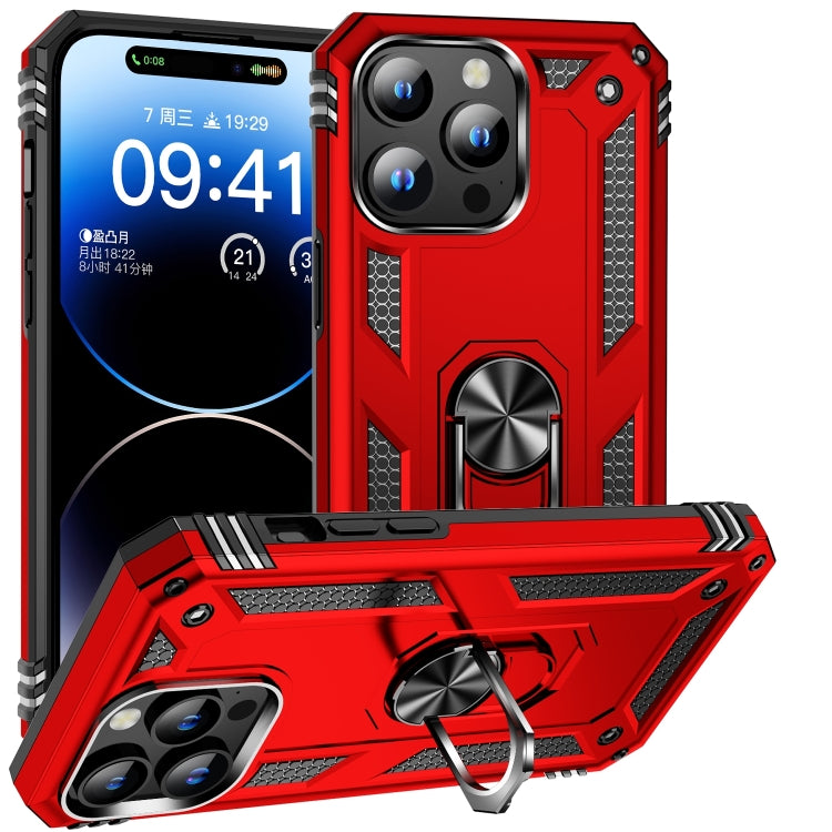Shockproof TPU Hybrid PC Phone Case with Holder, For iPhone 16 Pro Max, For iPhone 16 Pro, For iPhone 16 Plus