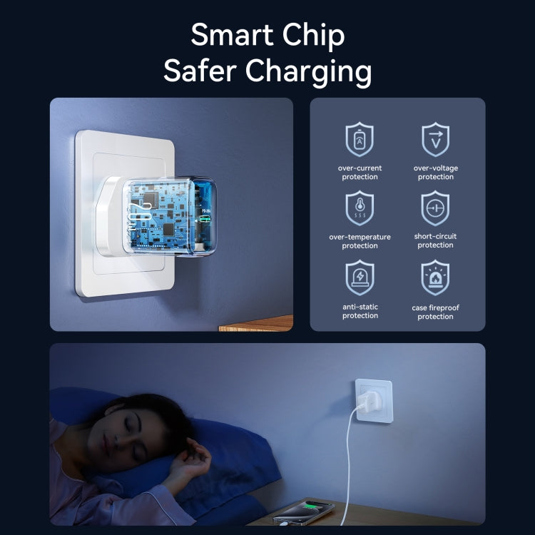 JOYROOM JR-TCF20 PD20W USB-C / Type-C Port Charger, UK Plug