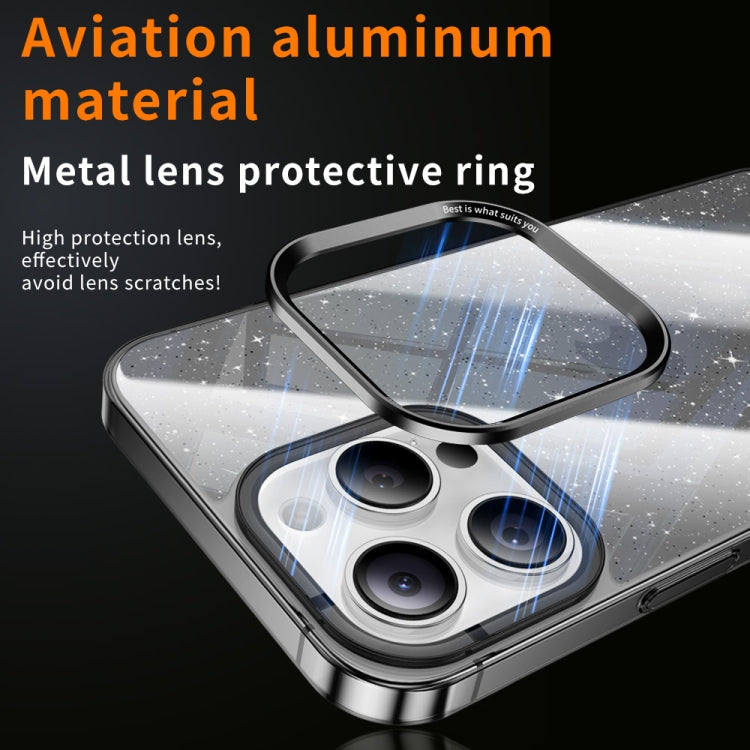 Electroplated PC Hybrid Glitter Glass Phone Case, For iPhone 15 Pro Max, For iPhone 15 Pro, For iPhone 15, For iPhone 14, For iPhone 14 Pro, For iPhone 14 Pro Max, For iPhone 13 Pro Max, For iPhone 13 Pro