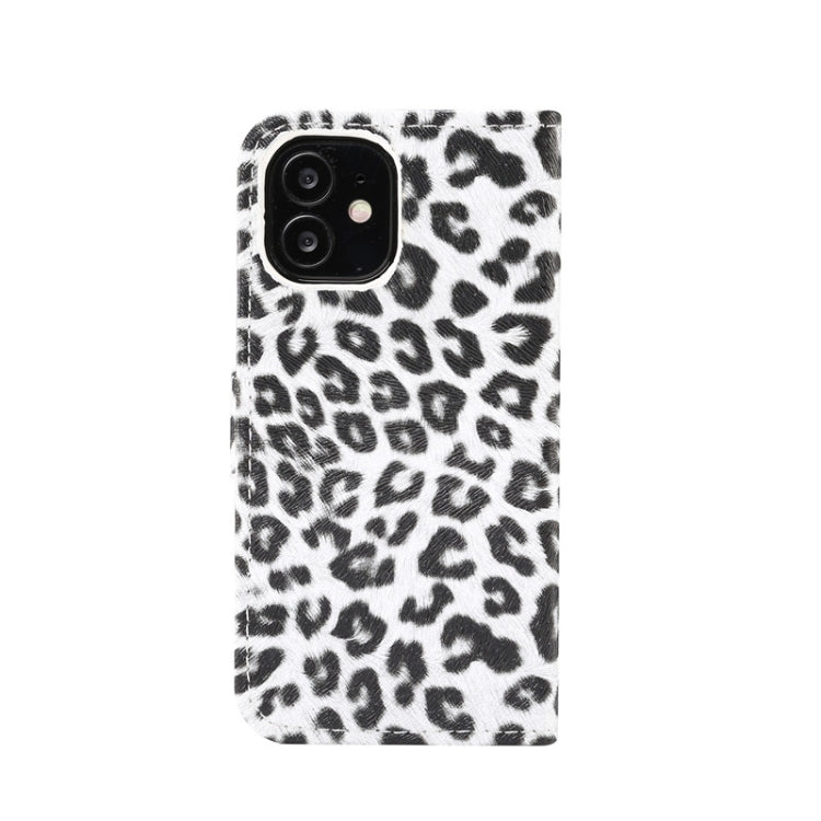 Étui à rabat horizontal en cuir à motif léopard avec fente pour carte et support, pour iPhone 12 mini, iPhone 12/12 Pro, iPhone 12 Pro Max