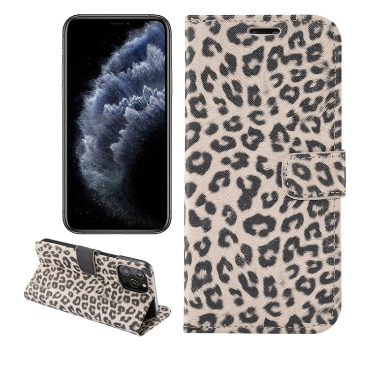 Étui à rabat horizontal en cuir à motif léopard avec fente pour carte et support, pour iPhone 12 mini, iPhone 12/12 Pro, iPhone 12 Pro Max