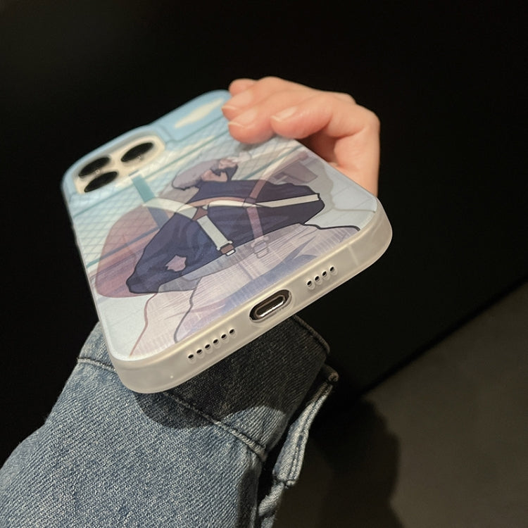 Cartoon 3D Changing Painting Phone Case, For iPhone 15 Pro Max, For iPhone 15 Pro, For iPhone 15, For iPhone 14, For iPhone 14 Pro, For iPhone 14 Pro Max, For iPhone 13 Pro Max, For iPhone 13 Pro, For iPhone 13, For iPhone 12, For iPhone 12 Pro Max    ...