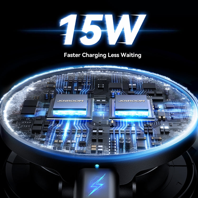 JOYROOM JR-ZS408 Metal Car Magnetic Wireless Charger Holder, JR-ZS408