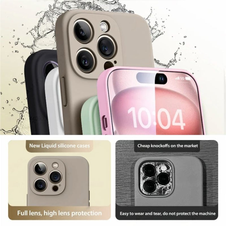 Liquid Silicone MagSafe Phone Case, For iPhone 15 Pro Max, For iPhone 15 Pro, For iPhone 15 Plus