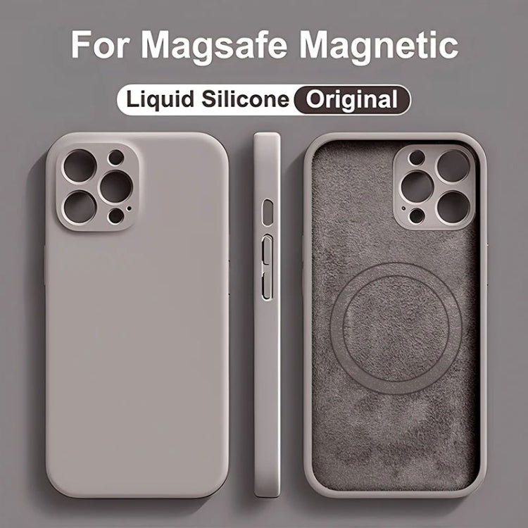 Liquid Silicone MagSafe Phone Case, For iPhone 14 Pro, For iPhone 14 Pro Max, For iPhone 13 Pro Max