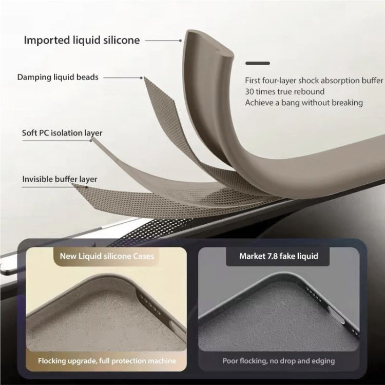 Liquid Silicone MagSafe Phone Case, For iPhone 14 Pro, For iPhone 14 Pro Max, For iPhone 13 Pro Max