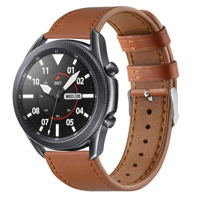 For Galaxy Watch 3 Leather Replacement Strap Watchband, For Galaxy Watch 3 41mm