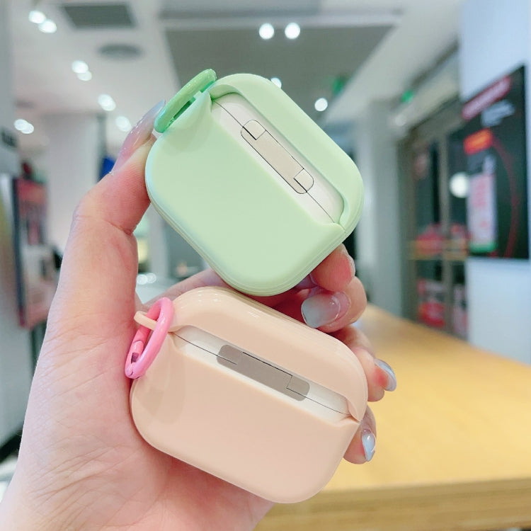 Fresh 3D Text Skin Feel Earbuds Box PC Case, For AirPods Pro 2, For AirPods 3, For AirPods Pro, For AirPods 2 / 1