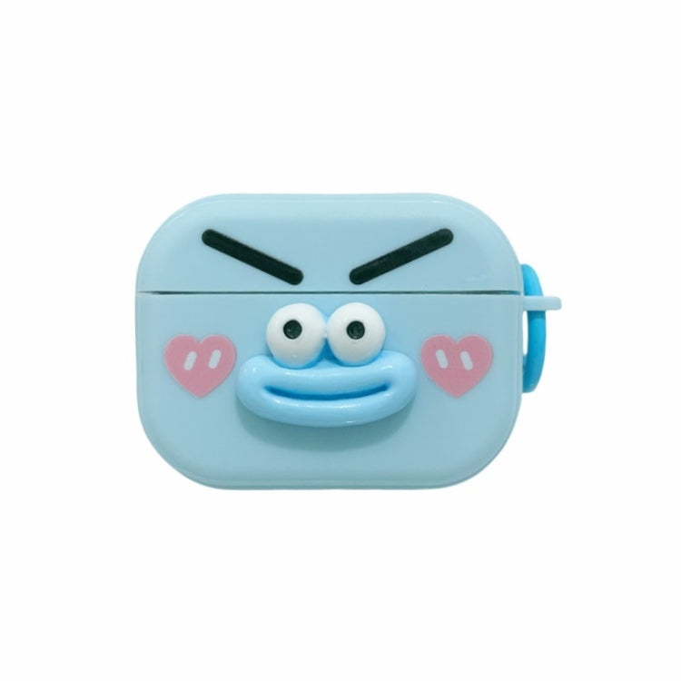 Fresh 3D Emoticon Pattern Skin Feel Earbuds Box PC Case, For AirPods Pro 2, For AirPods 3, For AirPods Pro, For AirPods 2 / 1