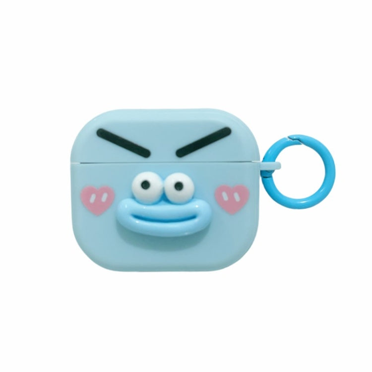 Fresh 3D Emoticon Pattern Skin Feel Earbuds Box PC Case, For AirPods Pro 2, For AirPods 3, For AirPods Pro, For AirPods 2 / 1