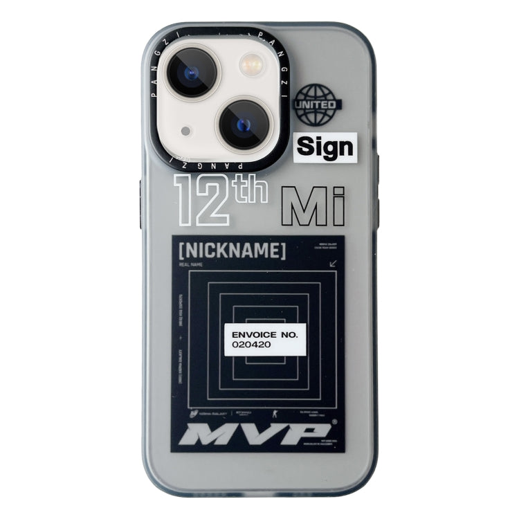 Double Layer Frosted IMD Series TPU + PC Phone Case, For iPhone 14