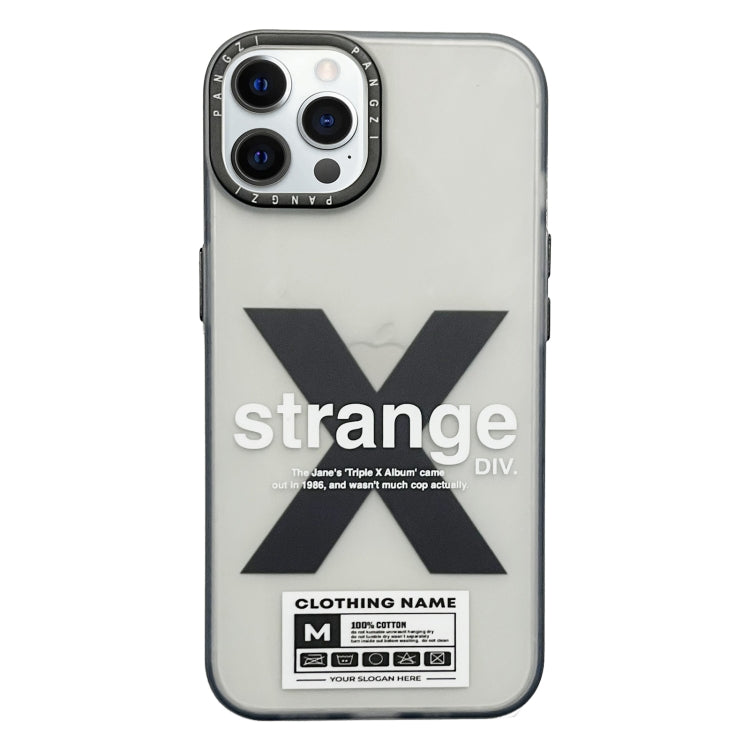 Coque de téléphone double couche givrée IMD en TPU et PC pour iPhone 14 Pro