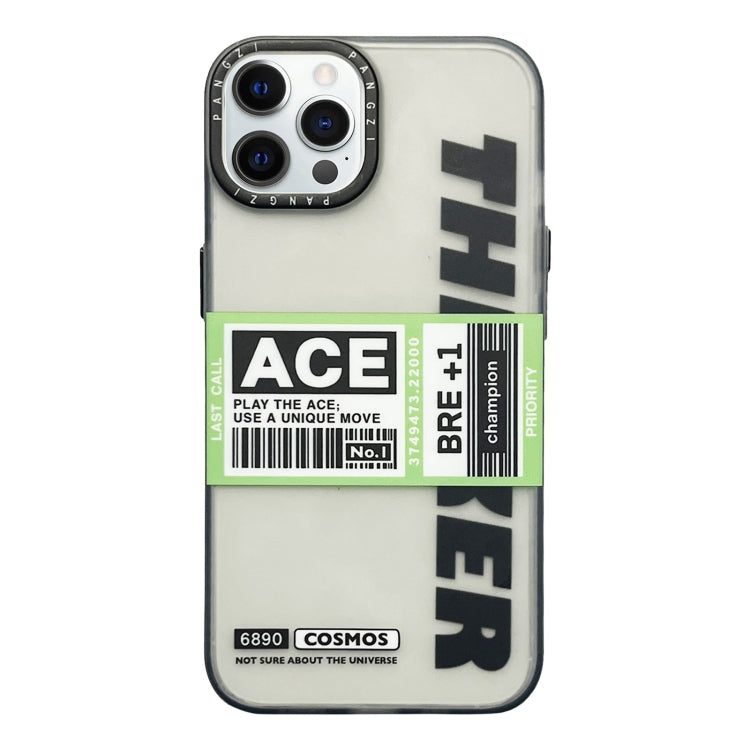 Coque de téléphone double couche givrée IMD en TPU et PC pour iPhone 14 Pro