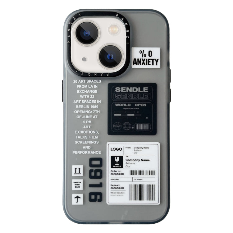 Double Layer Frosted IMD Series TPU + PC Phone Case, For iPhone 15