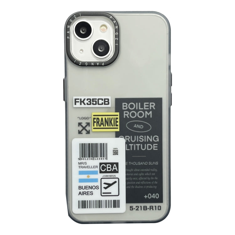 Double Layer Frosted IMD Series TPU + PC Phone Case, For iPhone 15
