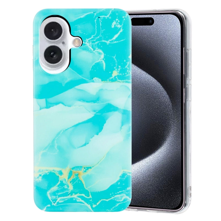IMD Marble TPU Phone Case, For iPhone 16 Pro Max, For iPhone 16 Pro, For iPhone 16 Plus, For iPhone 16