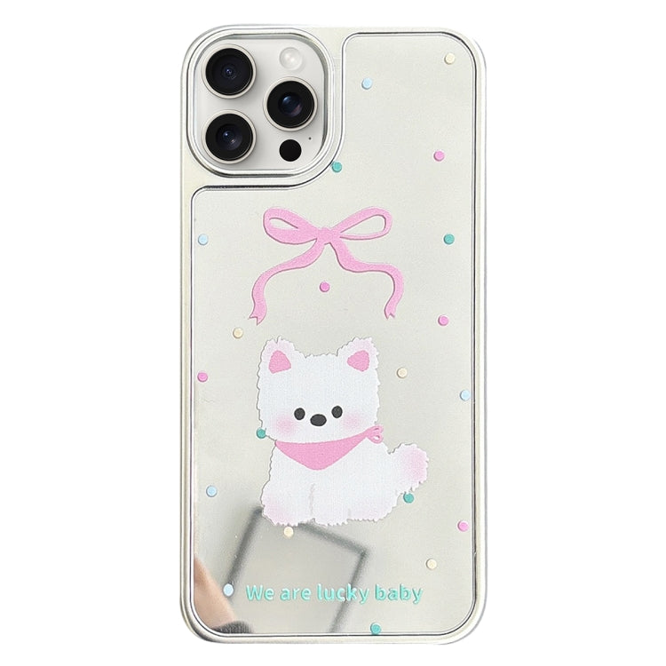 Mirror Puppy Pattern TPU + PC Phone Case, For iPhone 15 Pro Max, For iPhone 15 Pro, For iPhone 15, For iPhone 14, For iPhone 14 Pro, For iPhone 14 Pro Max, For iPhone 13 Pro Max, For iPhone 13 Pro, For iPhone 13, For iPhone 12, For iPhone 12 Pro Max���...