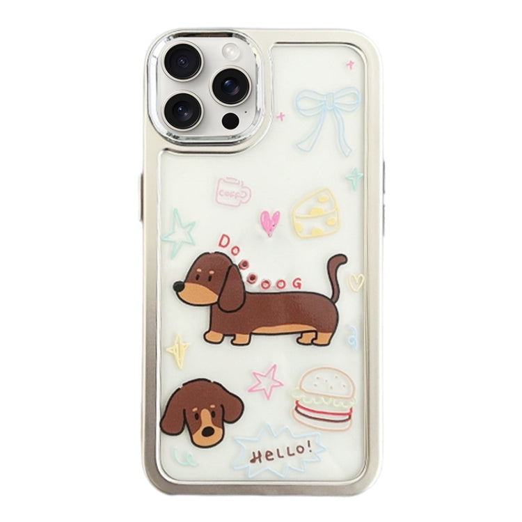 Clear Illustration Graffiti Pattern TPU + PC Phone Case, For iPhone 15 Pro Max, For iPhone 15 Pro, For iPhone 15, For iPhone 14, For iPhone 14 Pro, For iPhone 14 Pro Max