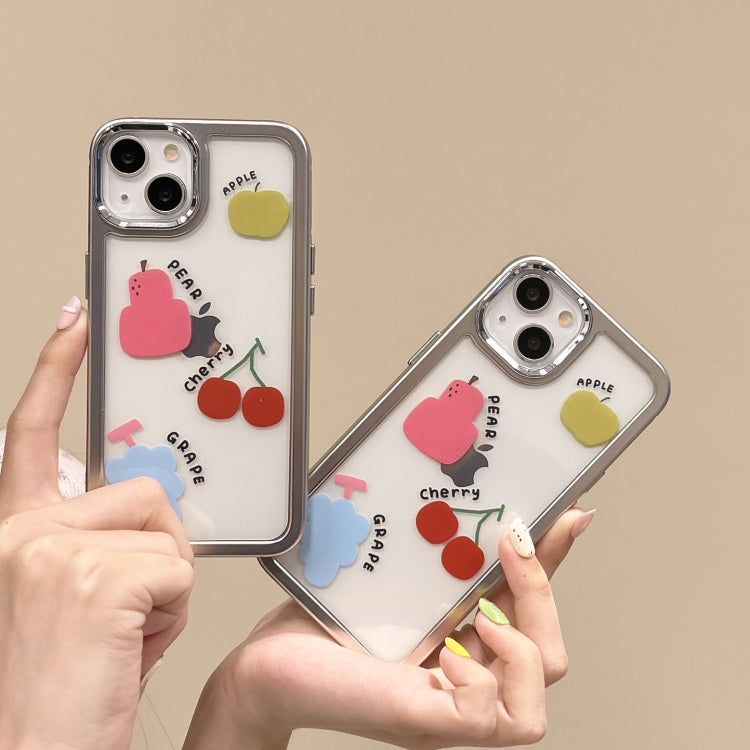 Clear Illustration Graffiti Pattern TPU + PC Phone Case, For iPhone 13 Pro Max, For iPhone 13 Pro, For iPhone 13, For iPhone 12, For iPhone 12 Pro Max, For iPhone 12 Pro
