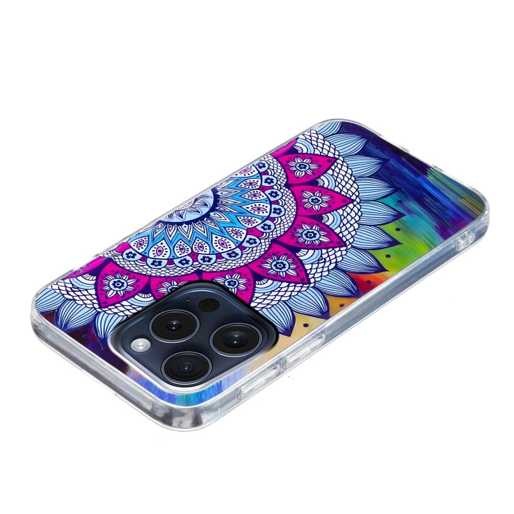 Colored Drawing Pattern TPU Phone Case, For iPhone 16 Pro Max, For iPhone 16 Pro, For iPhone 16 Plus, For iPhone 16