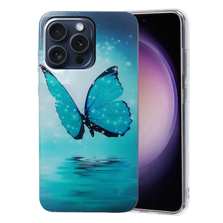 Colored Drawing Pattern TPU Phone Case, For iPhone 16 Pro Max, For iPhone 16 Pro, For iPhone 16 Plus, For iPhone 16