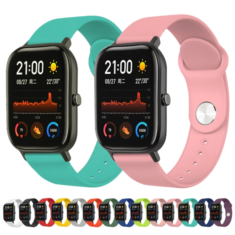 For Huami Amazfit GTS Silicone Replacement Strap Watchband, 20mm