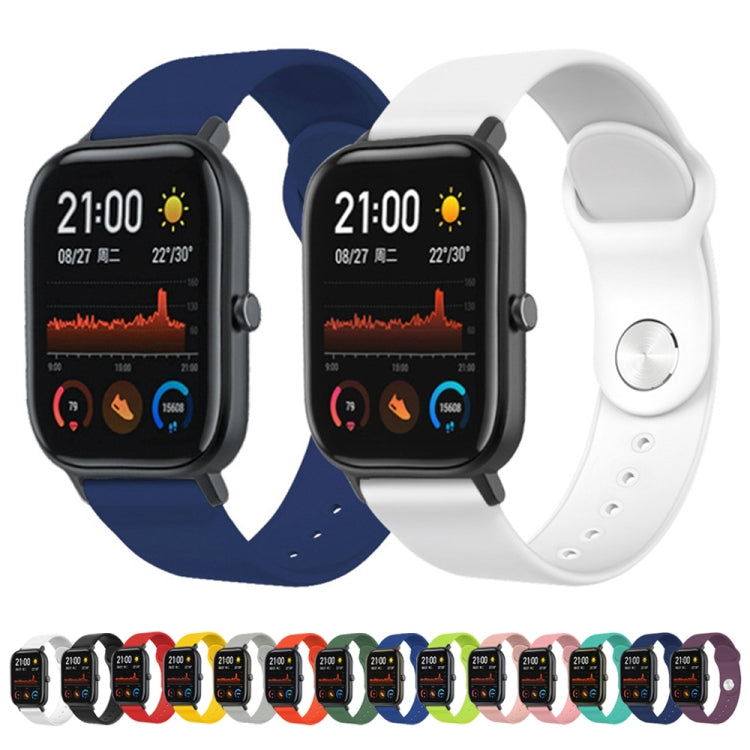 For Huami Amazfit GTS Silicone Replacement Strap Watchband, 22mm