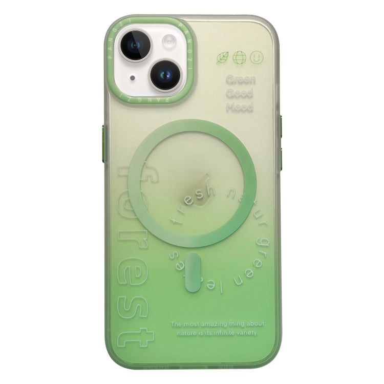 Double-Layer Frosted Gradient MagSafe Phone Case, For iPhone 14, For iPhone 14 Pro, For iPhone 14 Pro Max, For iPhone 13 Pro Max, For iPhone 13 Pro, For iPhone 13