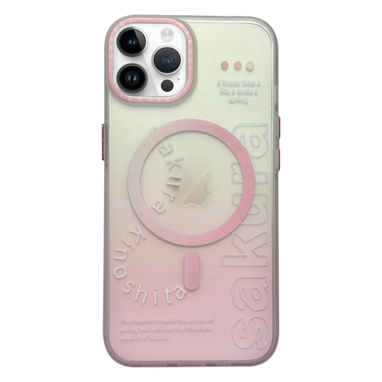 Double-Layer Frosted Gradient MagSafe Phone Case, For iPhone 14, For iPhone 14 Pro, For iPhone 14 Pro Max, For iPhone 13 Pro Max, For iPhone 13 Pro, For iPhone 13