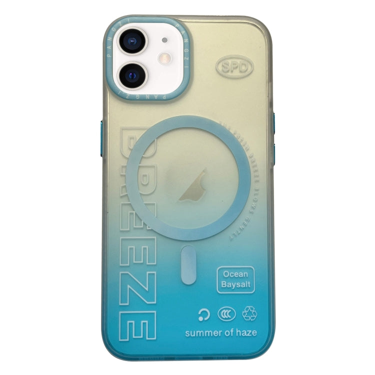 Double-Layer Frosted Gradient MagSafe Phone Case, For iPhone 12, For iPhone 12 Pro Max, For iPhone 12 Pro, For iPhone 11