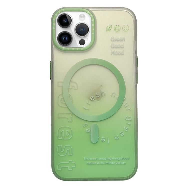Double-Layer Frosted Gradient MagSafe Phone Case, For iPhone 12, For iPhone 12 Pro Max, For iPhone 12 Pro, For iPhone 11
