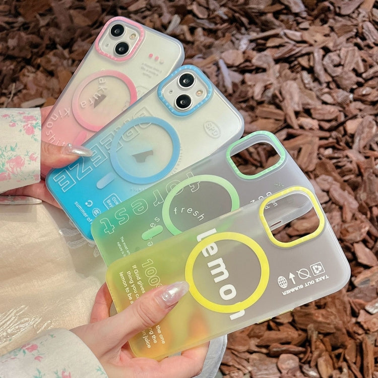 Double-Layer Frosted Gradient MagSafe Phone Case, For iPhone 14, For iPhone 14 Pro, For iPhone 14 Pro Max, For iPhone 13 Pro Max, For iPhone 13 Pro, For iPhone 13