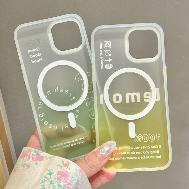 Double-Layer Frosted Gradient MagSafe Phone Case, For iPhone 12, For iPhone 12 Pro Max, For iPhone 12 Pro, For iPhone 11