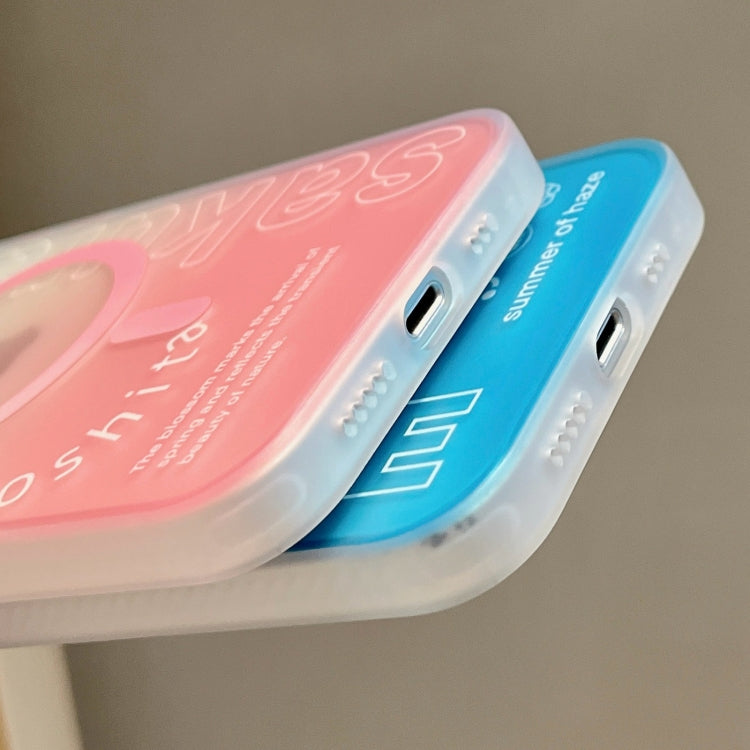 Double-Layer Frosted Gradient MagSafe Phone Case, For iPhone 12, For iPhone 12 Pro Max, For iPhone 12 Pro, For iPhone 11