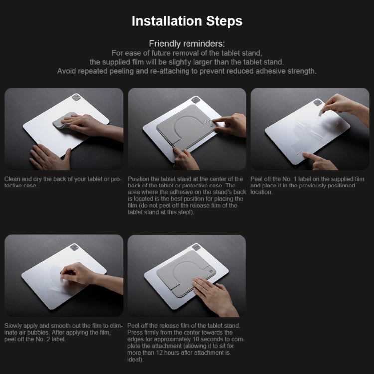 NILLKIN 4mm FlexWing Tablet Stand Magnetic Version For 9.7-11 inch