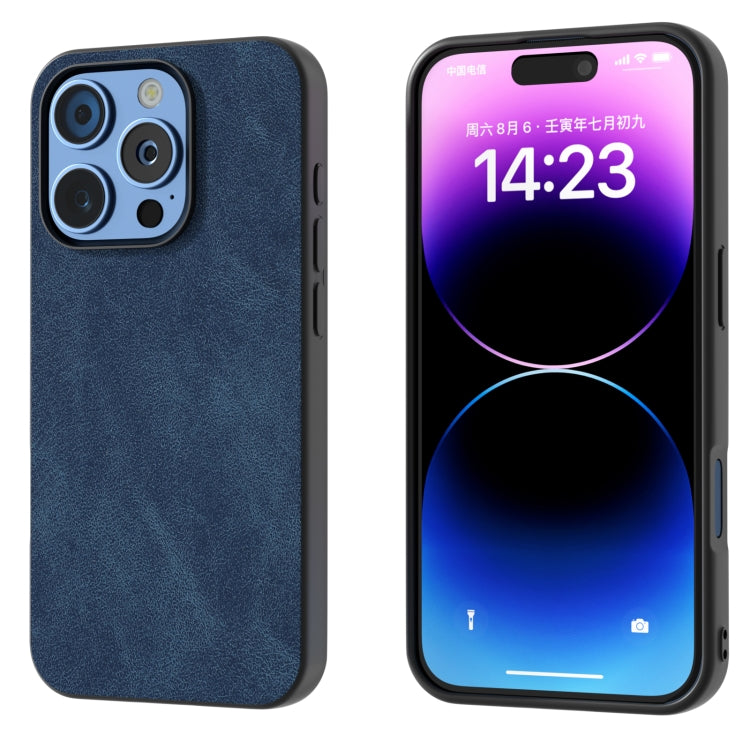 Black Frame PU Leather Full Coverage Phone Case, For iPhone 16 Pro Max, For iPhone 16 Pro, For iPhone 16 Plus, For iPhone 16