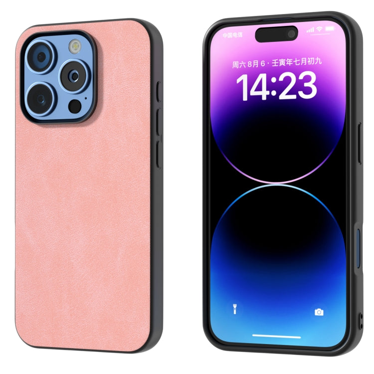 Black Frame PU Leather Full Coverage Phone Case, For iPhone 16 Pro Max, For iPhone 16 Pro, For iPhone 16 Plus, For iPhone 16